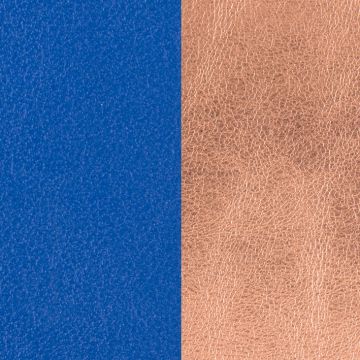 Les Georgettes - Cuir 40Mm Bleu Outrem Rose Sirène 