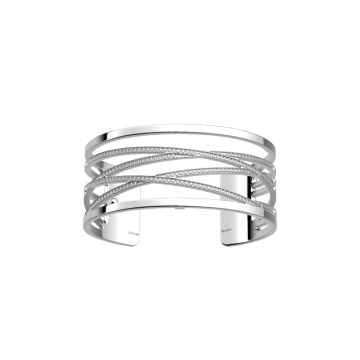 Les Georgettes - Bracelet Argenté Liens 25Mm