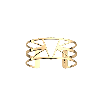 Les Georgettes - Bracelet Doré Ibiza 25Mm
