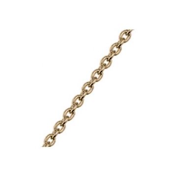 Les Georgettes - Collier Chaine Forcat Dore