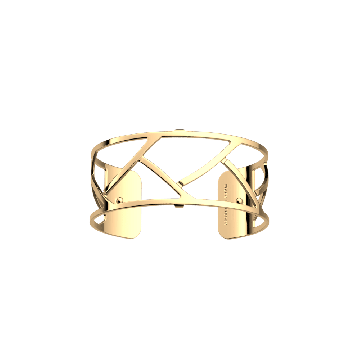Les Georgettes - Bracelet Doré Tressé 25Mm