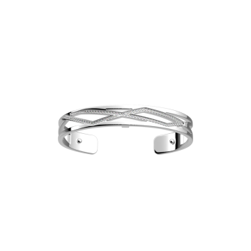 Les Georgettes - Bracelet Argenté Liens 8Mm
