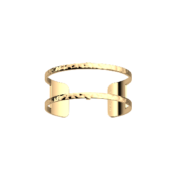 Les Georgettes - Bracelet Doré Pure Martelée 25Mm