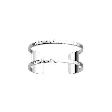 Les Georgettes - Bracelet Argenté Pure Martelée 25Mm