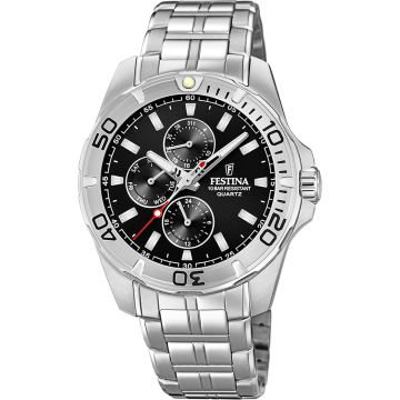 Montre Homme Acier Multifonctions
