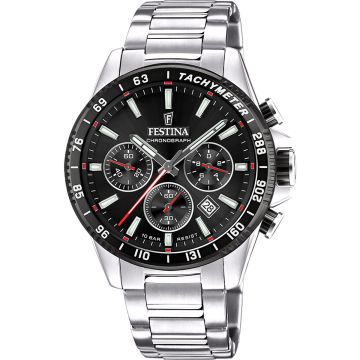 Montre Homme Acier Timeless Chronographe