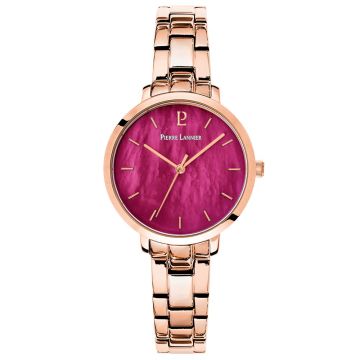 Montre Femme Pierre Lannier AURA Cadran Framboise Bracelet