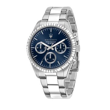 Montre Maserati Competizione 43 Mult 43Mm Blu Dial Br Ss
