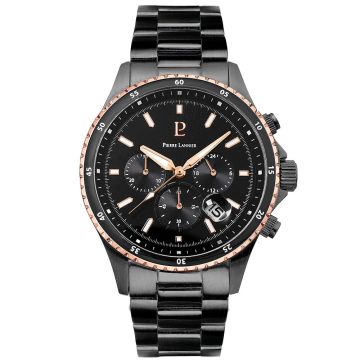 Montre Homme Cronos Cadran Noir Bracelet