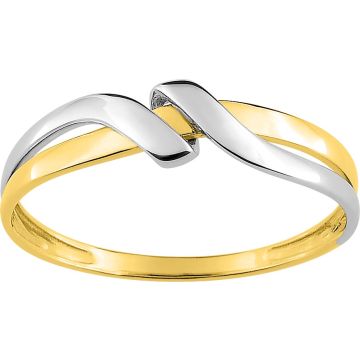 Bague Or Jaune+Rh