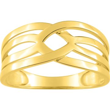 Bague Tout Métal Or Jaune