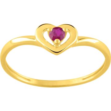 Bague Rubis Or Jaune