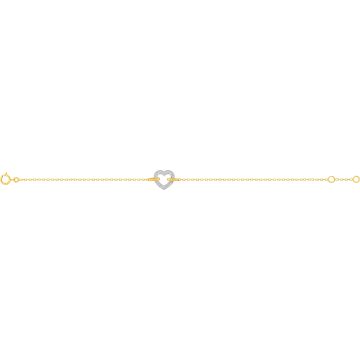 Bracelet Oxyde De Zirconium Bicolore