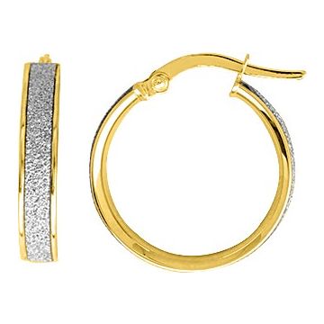 Boucles D'oreilles  Créoles Or Jaune