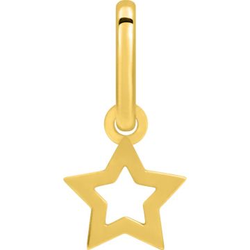 Pendentif Breloque Étoile Or Jaune