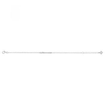 La Garçonne Diamants - Bracelet Argent 925, 1 Diamant 0,015Cts 16+3Cm