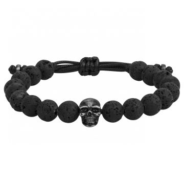 Phebus Legend - Legend Bracelet Acier Pvd Et Lave-Regl.18-24Cm