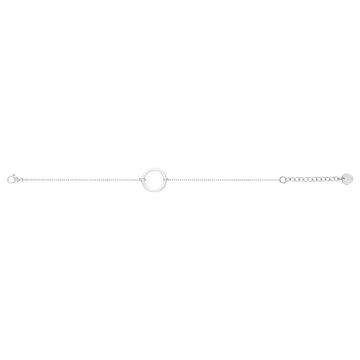 Phebus Acier - Bracelet Acier Motif Cercle 16+3Cm