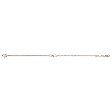Phebus Acier - Bracelet Acier Motif Infini Ipr 16+3Cm