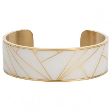 Phebus Acier - Bracelet Acier Ipg Et Papier Imprime-Diamants M.60