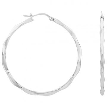 Phebus Acier - Boucles D'Oreilles Acier Acier.