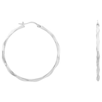 Phebus Acier - Boucles D'Oreilles Acier Acier.