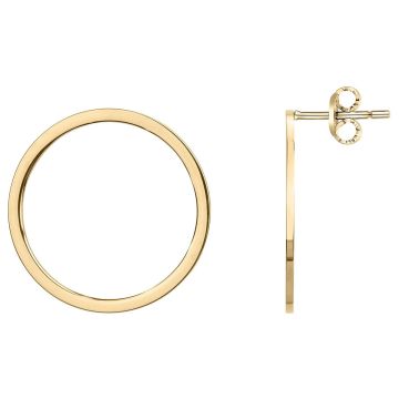 Phebus Acier - Boucles D'Oreilles Acier Et Ipg