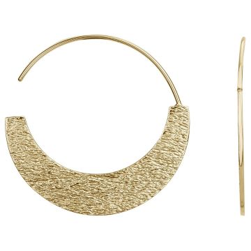 Phebus Acier - Boucles D'Oreilles Acier Et Ipg