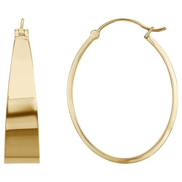 Phebus Acier - Boucles D'Oreilles Acier Et Ipg