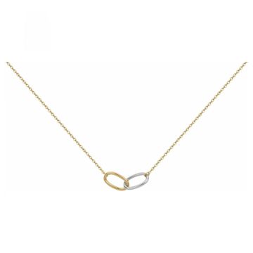 Phebus Acier - Collier Acier Et Pvd-42+3Cm