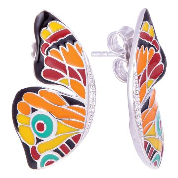 Boucles D'Oreilles Argent 925 Oxydes De Zirconium