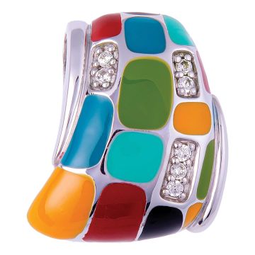 Pendentif Argent 925 Oxydes De Zirconium