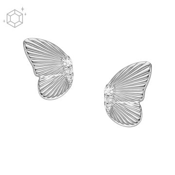 Boucles d'oreilles Fossil femme Butterflies
