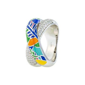 Bague Fidji Argent 925 + Oxydes