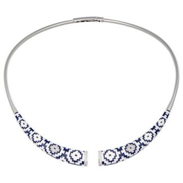 Collier Torque Arg 925 + Oxydes