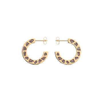 Boucles d'oreilles Les Cadettes Gigi Laque