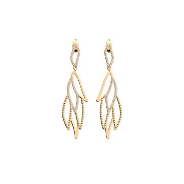 Boucles d'oreilles Les Cadettes Perroquet Perle