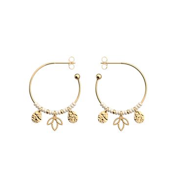 Boucles d'oreilles Les Cadettes Lotus Pampille