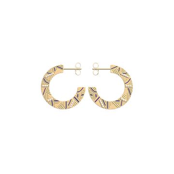 Boucles d'oreilles Les Cadettes Desert Laque