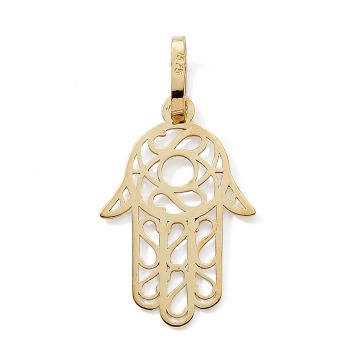 Pendentif 375 or Jaune Main De Fatma