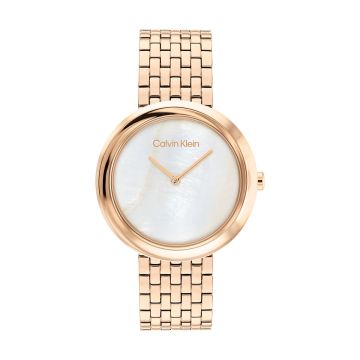 Montre Calvin Klein Femme Sculptural Twisted Bezel