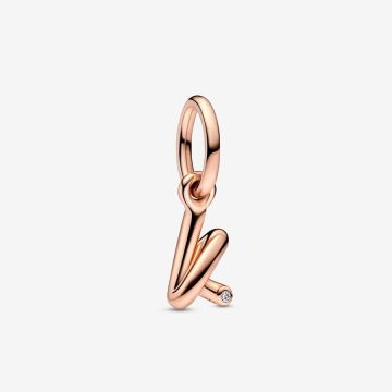 Charm Pendant Alphabet Lettre k