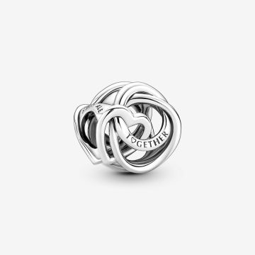 Charm Cœur et Cercles Ma Famille Pour Toujours