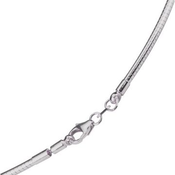 Collier Cable Argent 925 45Cm