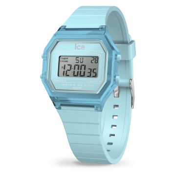 Montre Ice Watch digit retro Femme Sky blue