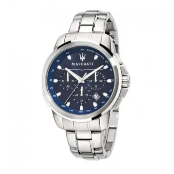 Montre Homme Successo 44Mm Chrono Blue D Br Ss C