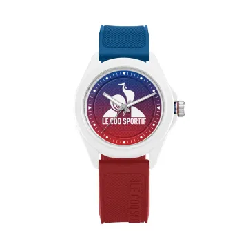 Montre Le Coq Sportif Gradient Miyota Quartz Movement 36 Mm Bleu Rouge