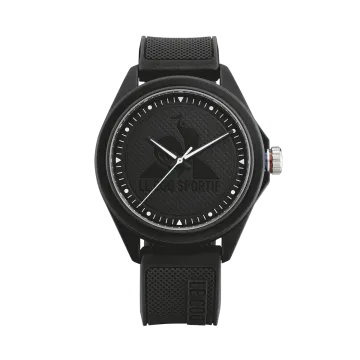 Montre Le Coq Sportif Monochrome Miyota Quartz Movement 42 Mm Noir