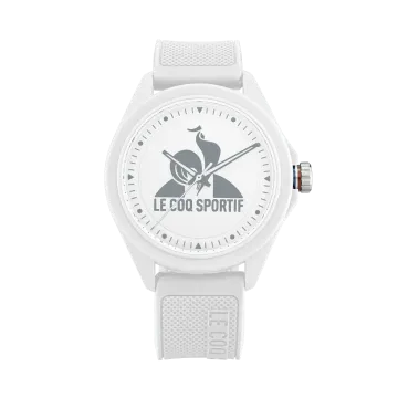 Montre Le Coq Sportif Monochrome Miyota Quartz Movement 42 Mm Blanc 