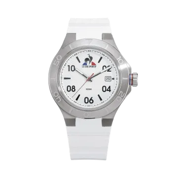 Montre Le Coq Sportif Intégrée Miyota Quartz Movement 39,5 Mm Acier Blanc